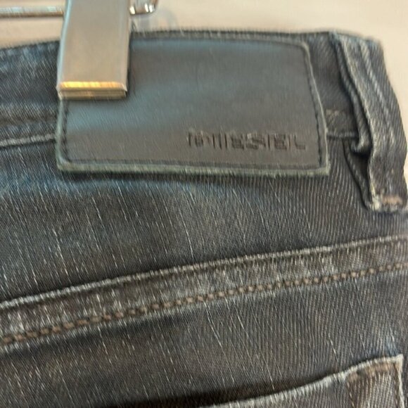 Men's Diesel Viker- R-box regular straight black jeans size W 33 L32 - Picture 7 of 13